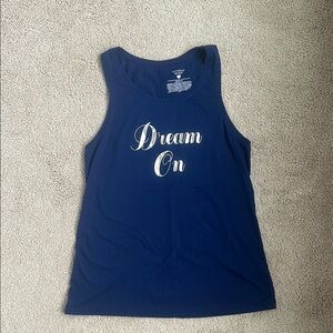 Victoria's Secret Blue Dream On Sleeveless Sleep Tank Top, S